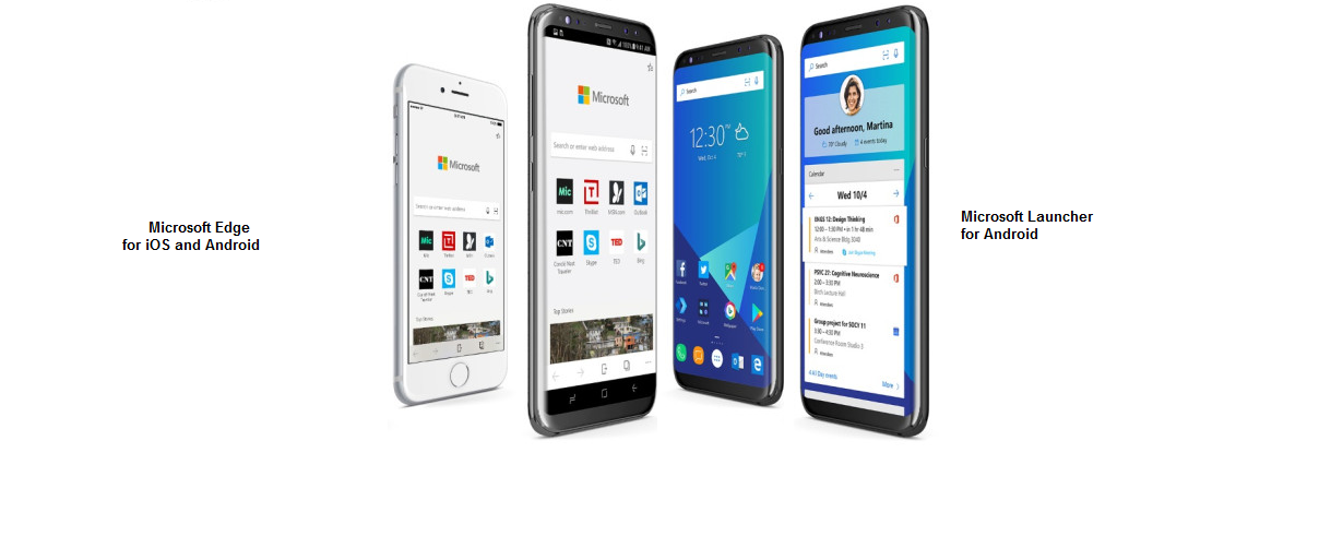 Microsoft Edge Browser for iOS, Android