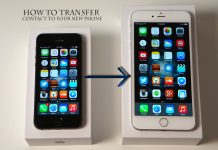 How to transfer contact