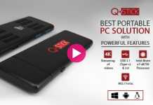 Q-Stick: World's Most Powerful PCStick Convert Your TV into PC