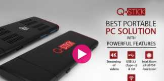 Q-Stick: World's Most Powerful PCStick Convert Your TV into PC
