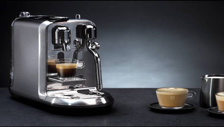 Breville Nespresso Creatista Single Serve Coffee Machine