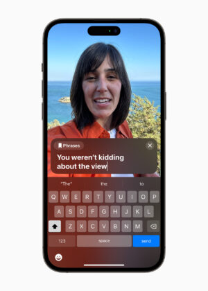 Apple Previews New Accessibility Features Live Speech-1